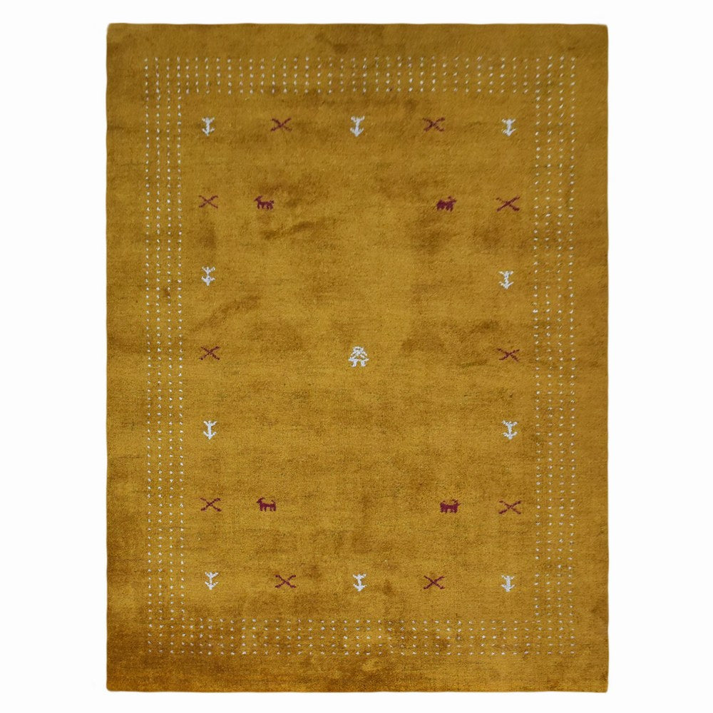 Dax Hand Knotted Silk & Wool Rug