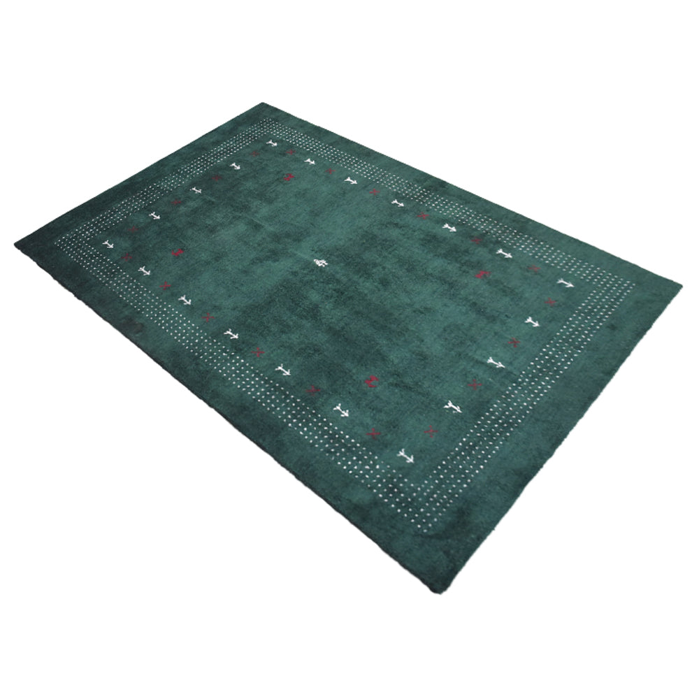 Dax Hand Knotted Silk & Wool Rug