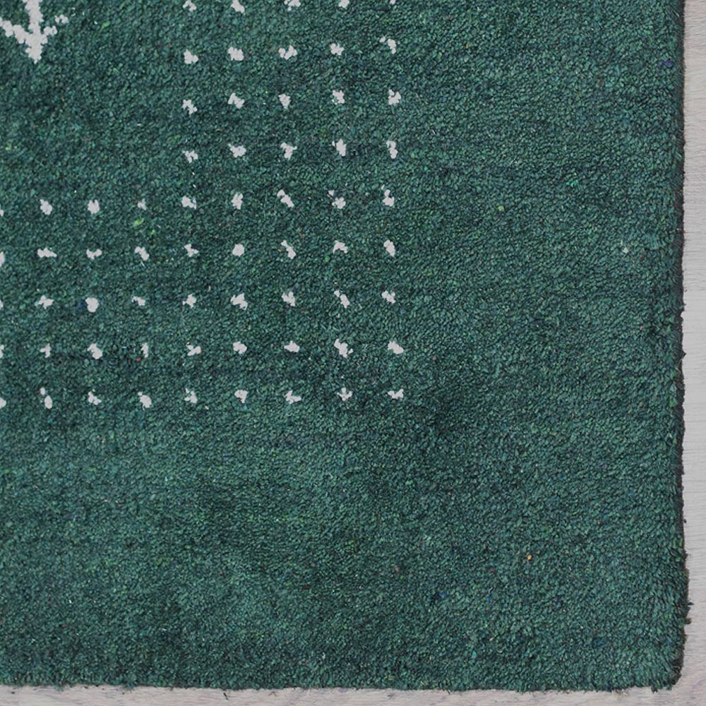 Dax Hand Knotted Silk & Wool Rug