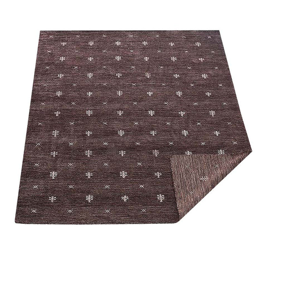 Iver Hand Knotted Silk & Wool Green Area Rug