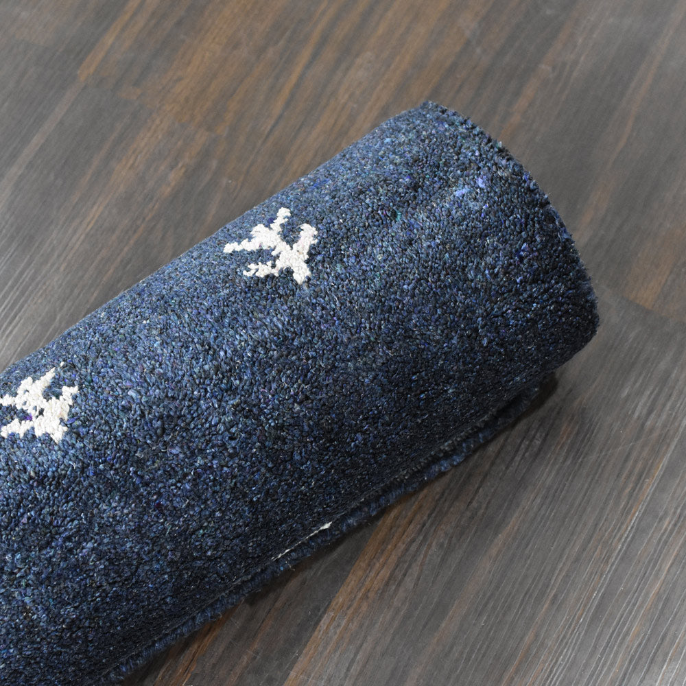 Enid Hand Knotted Silk & Wool Area Rug