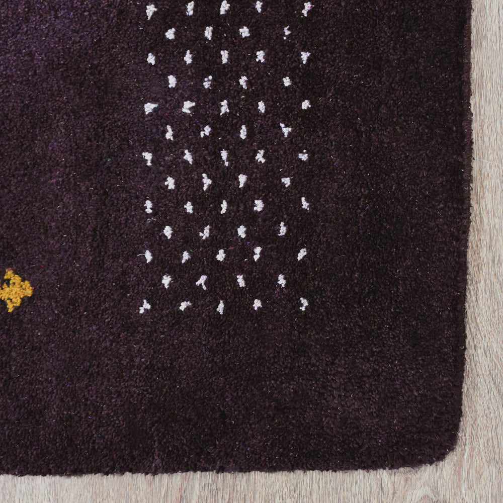 Zoe Hand Knotted Silk & Wool Area Rug