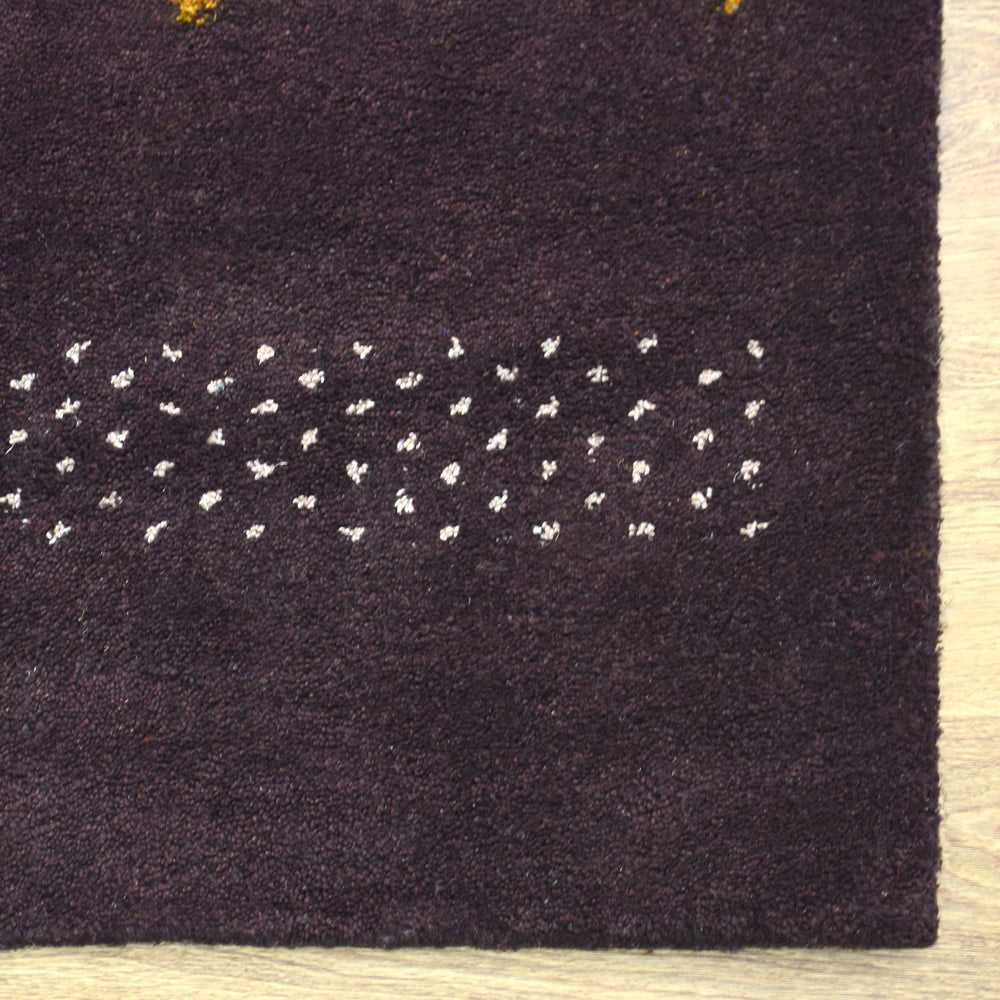 Zoe Hand Knotted Silk & Wool Area Rug