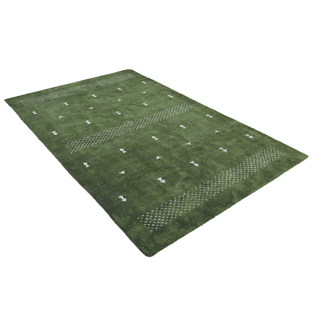 Zoe Hand Knotted Silk & Wool Area Rug