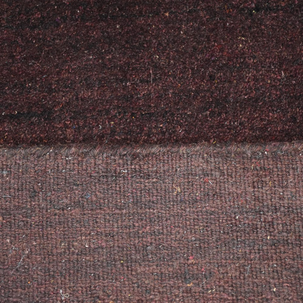 Fia Hand Knotted Silk & Wool Orange Area Rug