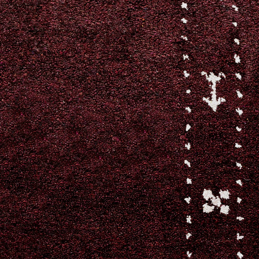 Fia Hand Knotted Silk & Wool Orange Area Rug