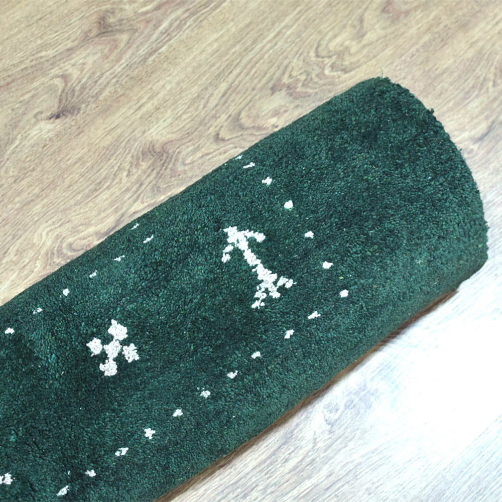 Fia Hand Knotted Silk & Wool Area Rug