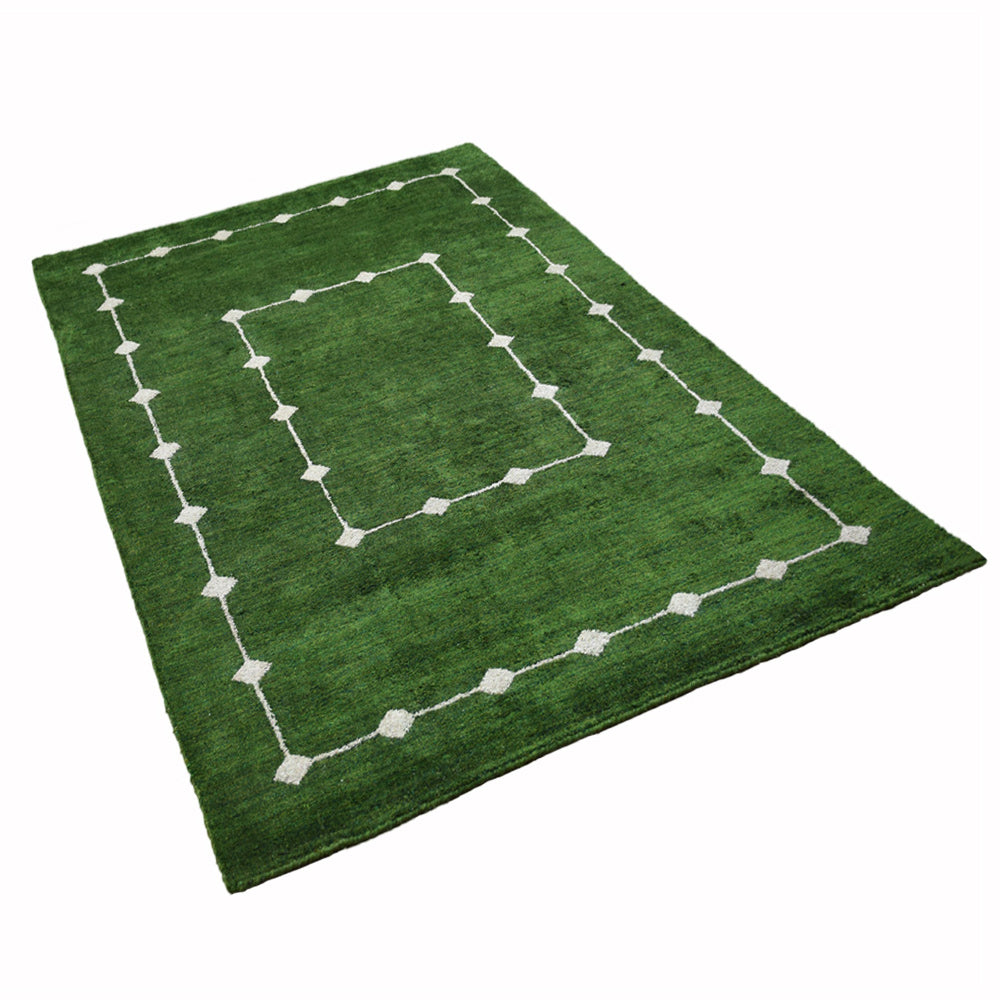 Sylvan Hand Knotted Silk & Wool Rug