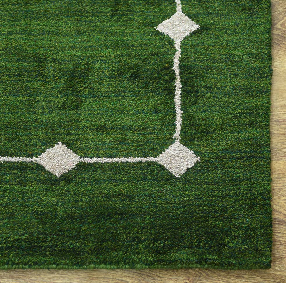 Sylvan Hand Knotted Silk & Wool Rug