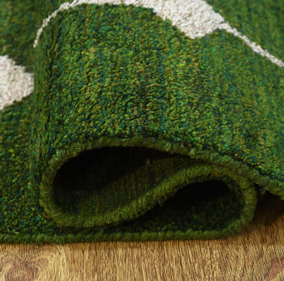 Sylvan Hand Knotted Silk & Wool Rug