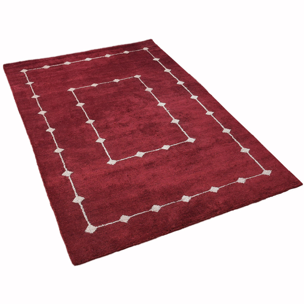 Sylvan Hand Knotted Silk & Wool Rug