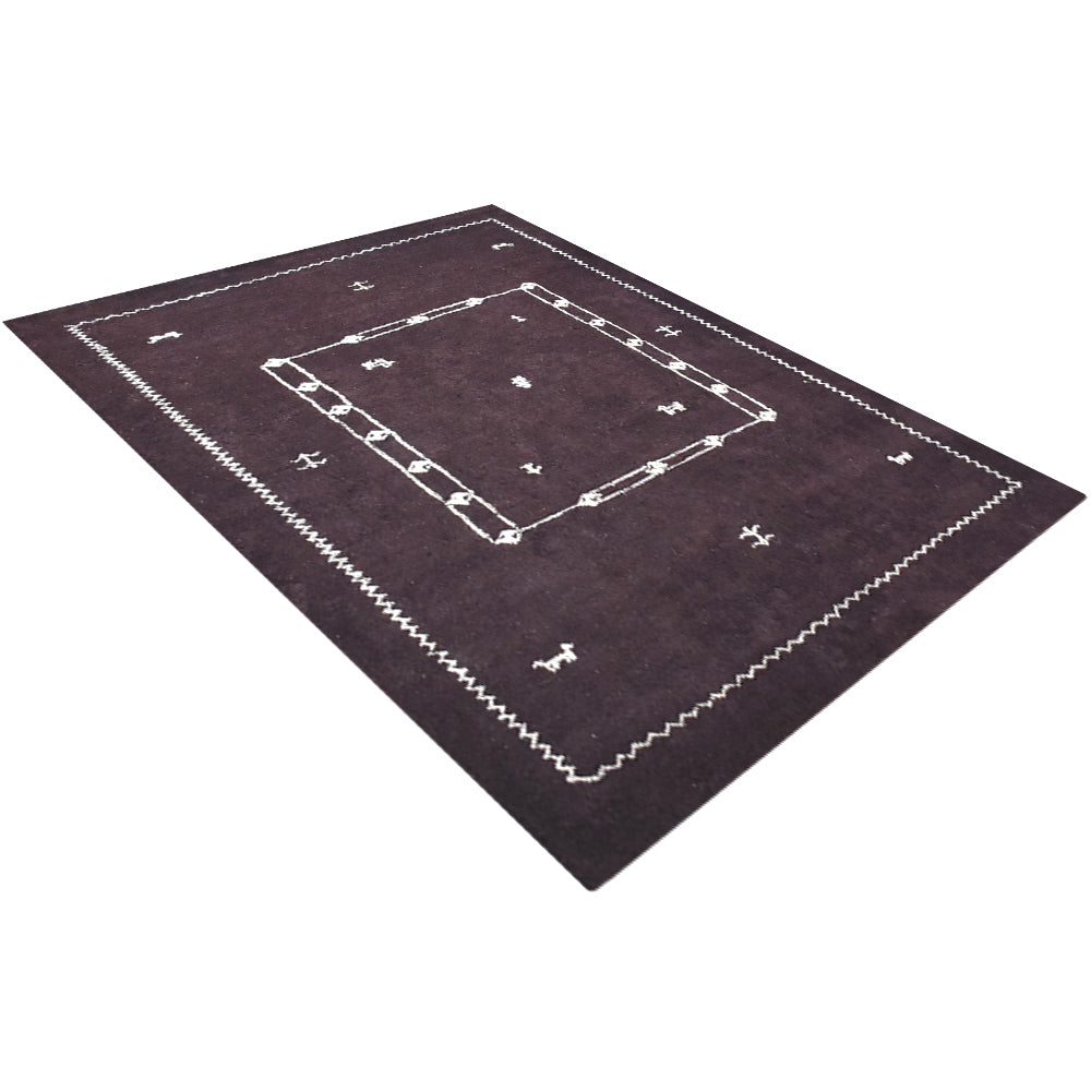Matera Hand Knotted Loom Silk Mix Area Rug