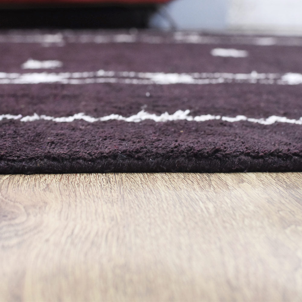 Matera Hand Knotted Loom Silk Mix Area Rug