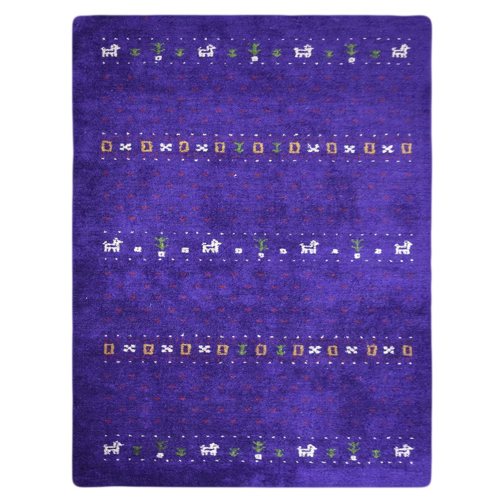 Ada Hand Knotted Silk & Wool Area Rug