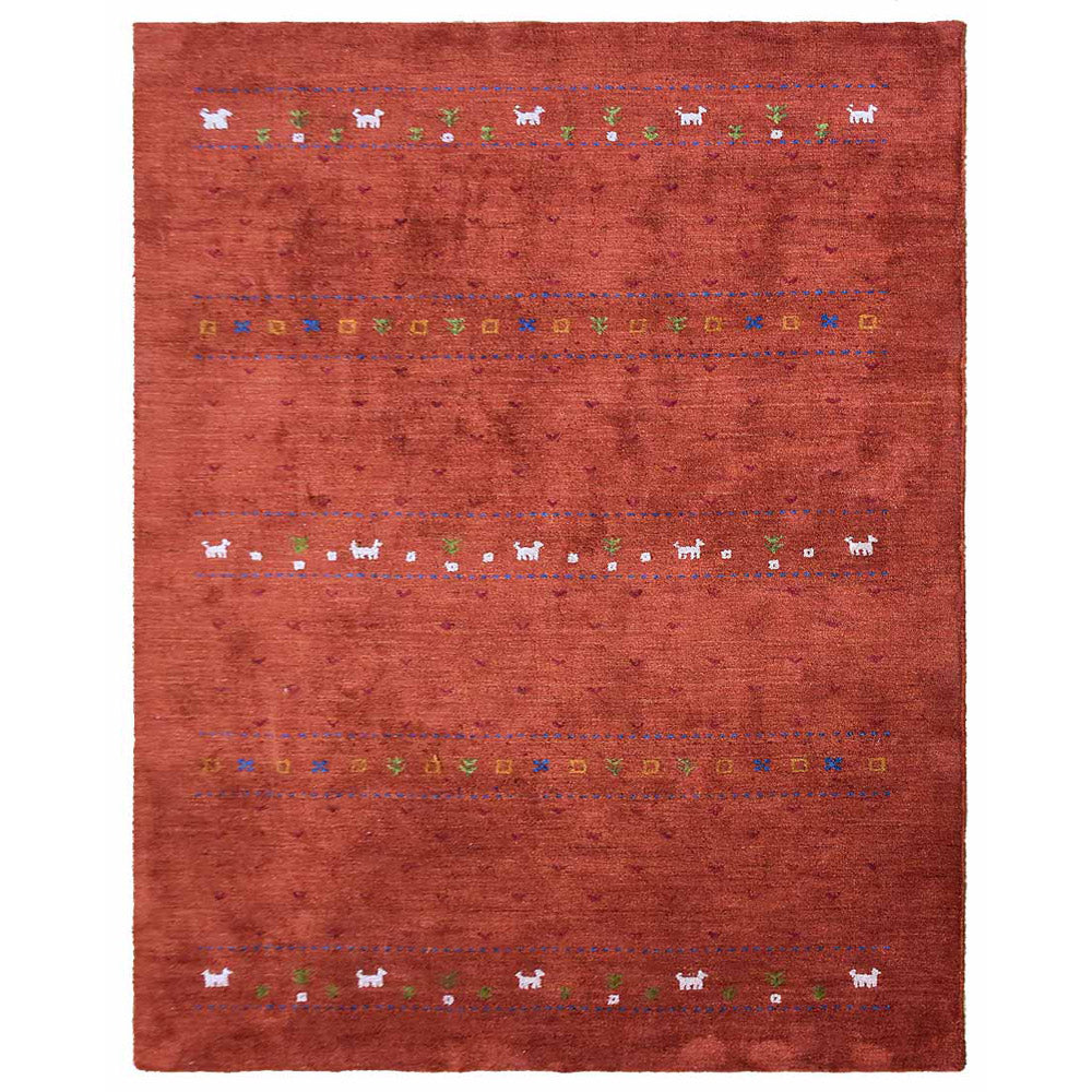 Ada Hand Knotted Silk & Wool Area Rug