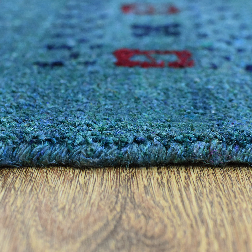 Ada Hand Knotted Silk & Wool Area Rug