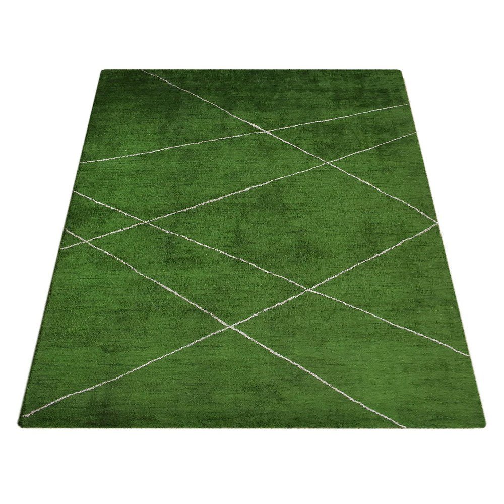 Mysuru Hand Knotted Silk & Wool Area Rug - BBH HOMES LLC