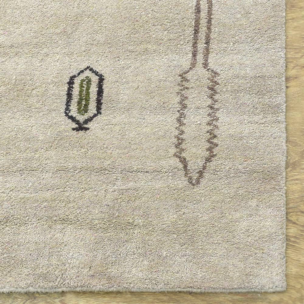 Nola Hand Knotted Silk & Wool Rug - BBH HOMES LLC
