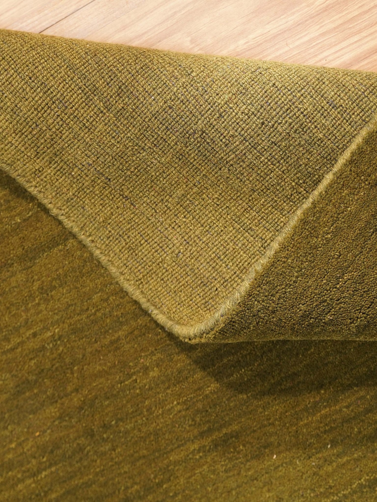 Plain Hand Knotted Wool Rug - BBH HOMES LLC