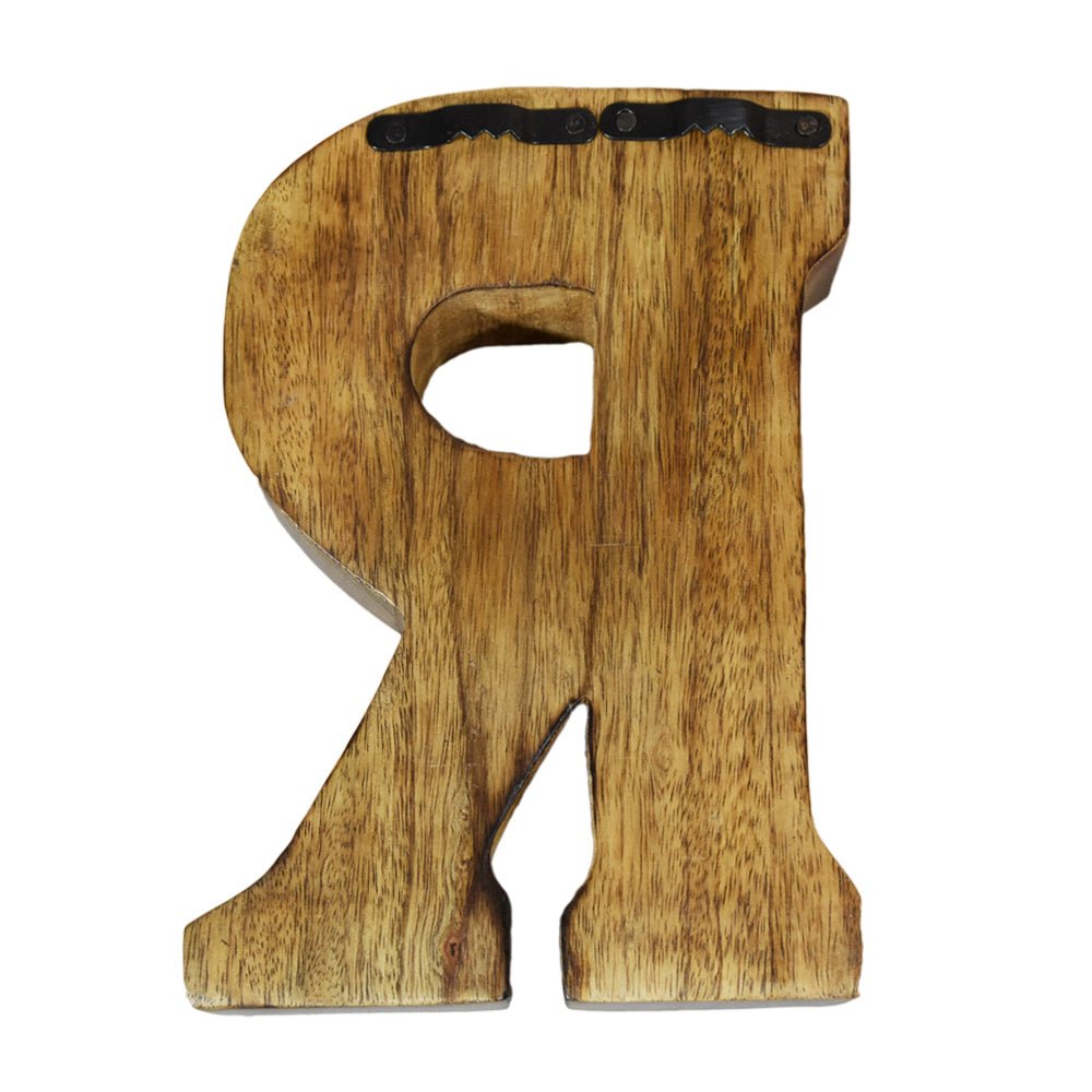 Studded Glamour Mango Wood Letter Blocks - BBH HOMES LLC