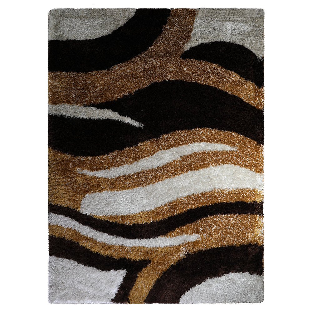 Sukhothai Hand Tufted Shag Polyester Area Rug - BBH HOMES LLC