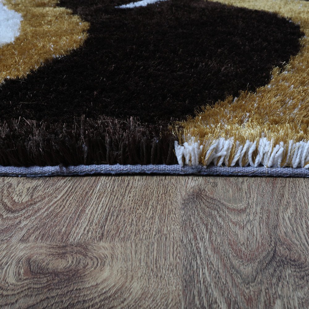 Sukhothai Hand Tufted Shag Polyester Area Rug - BBH HOMES LLC