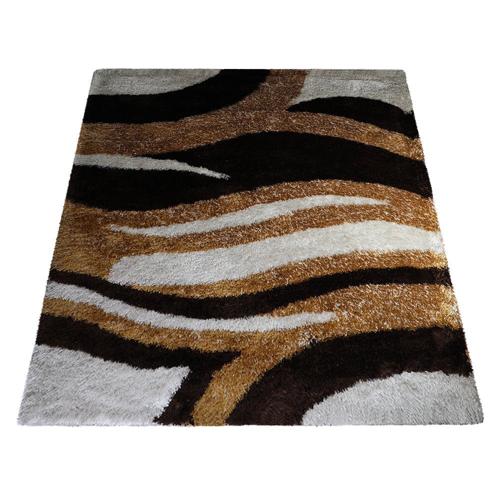 Sukhothai Hand Tufted Shag Polyester Area Rug - BBH HOMES LLC