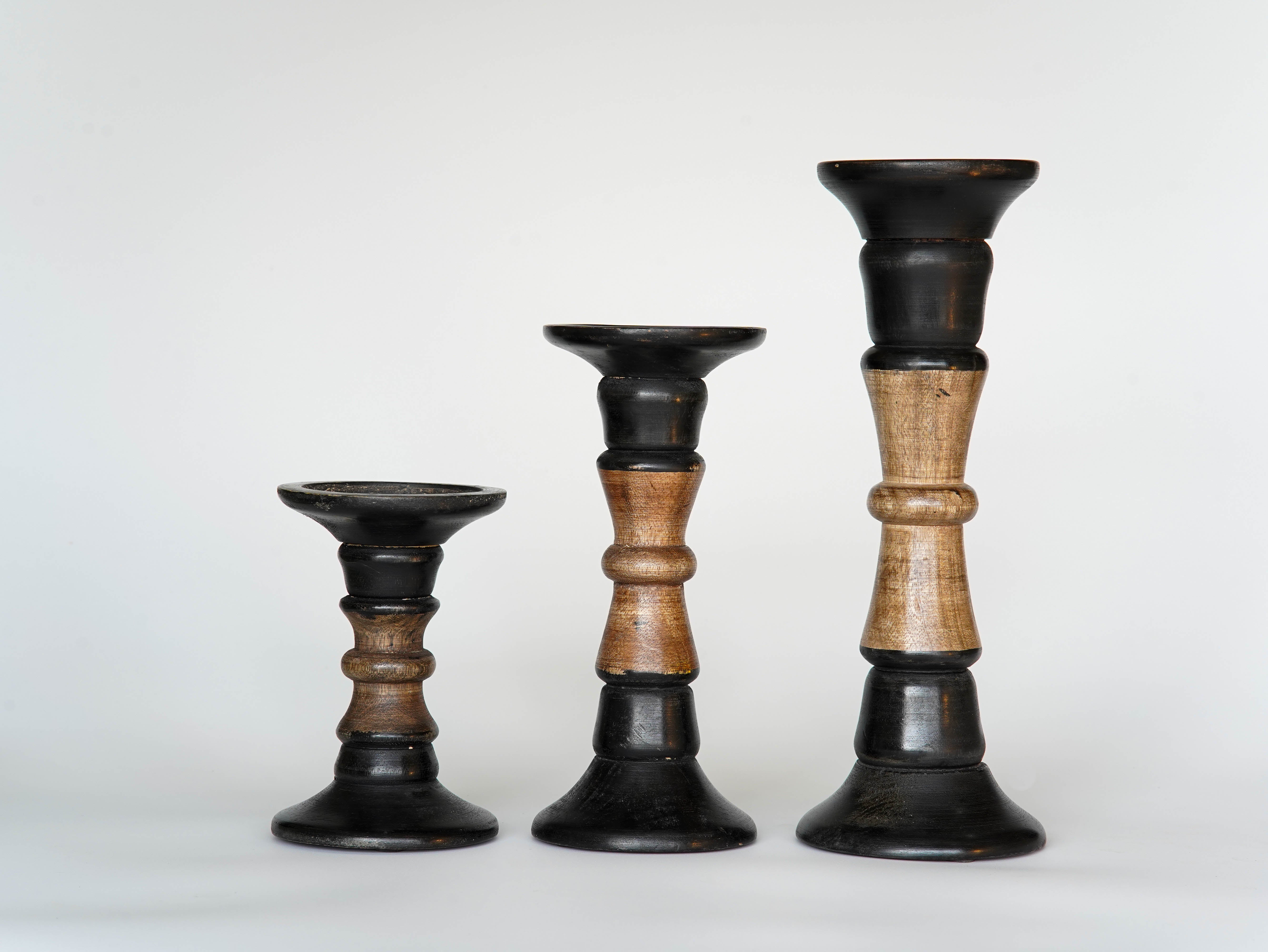 Duality Pillar Candle Holder