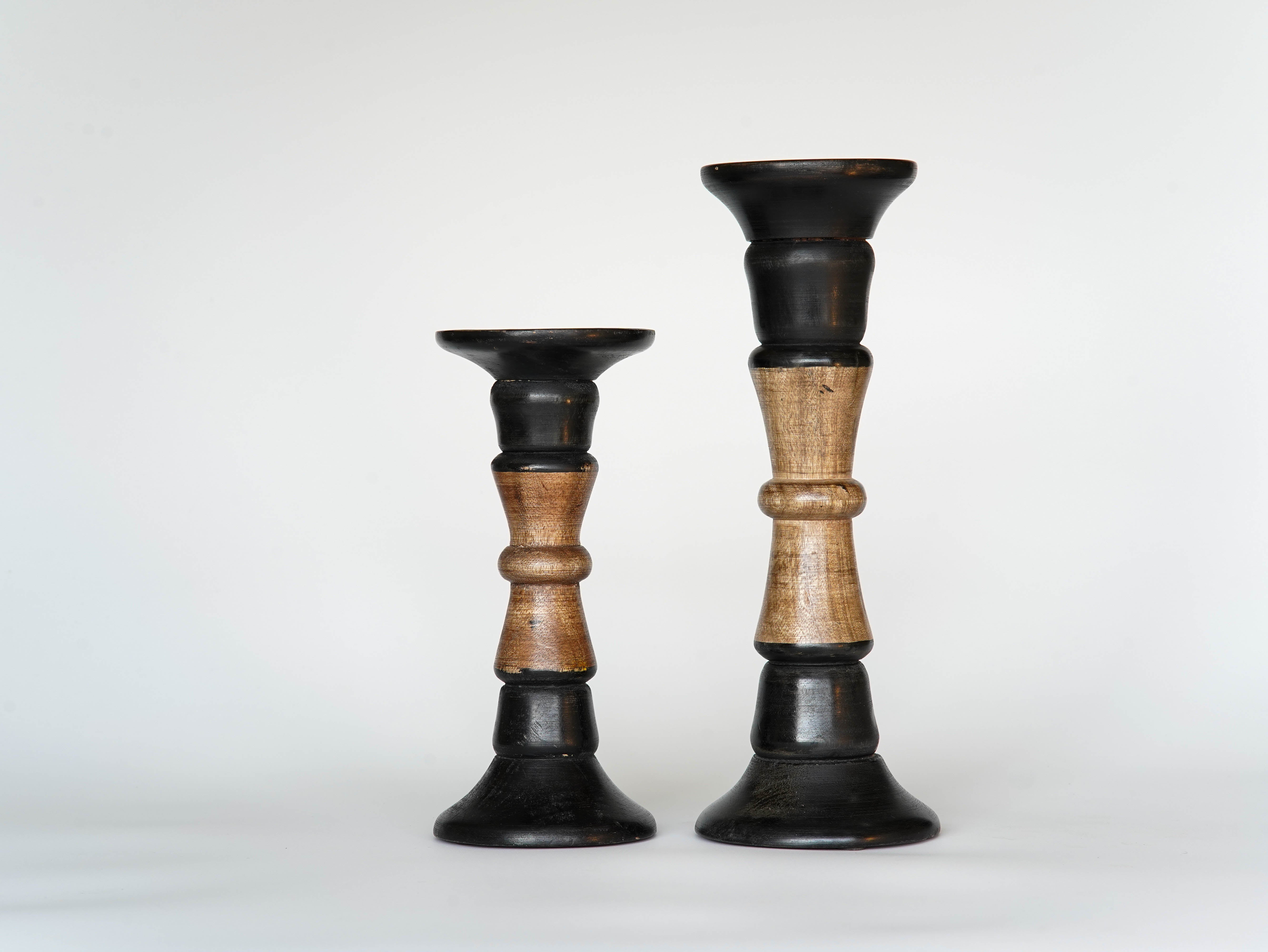 Duality Pillar Candle Holder