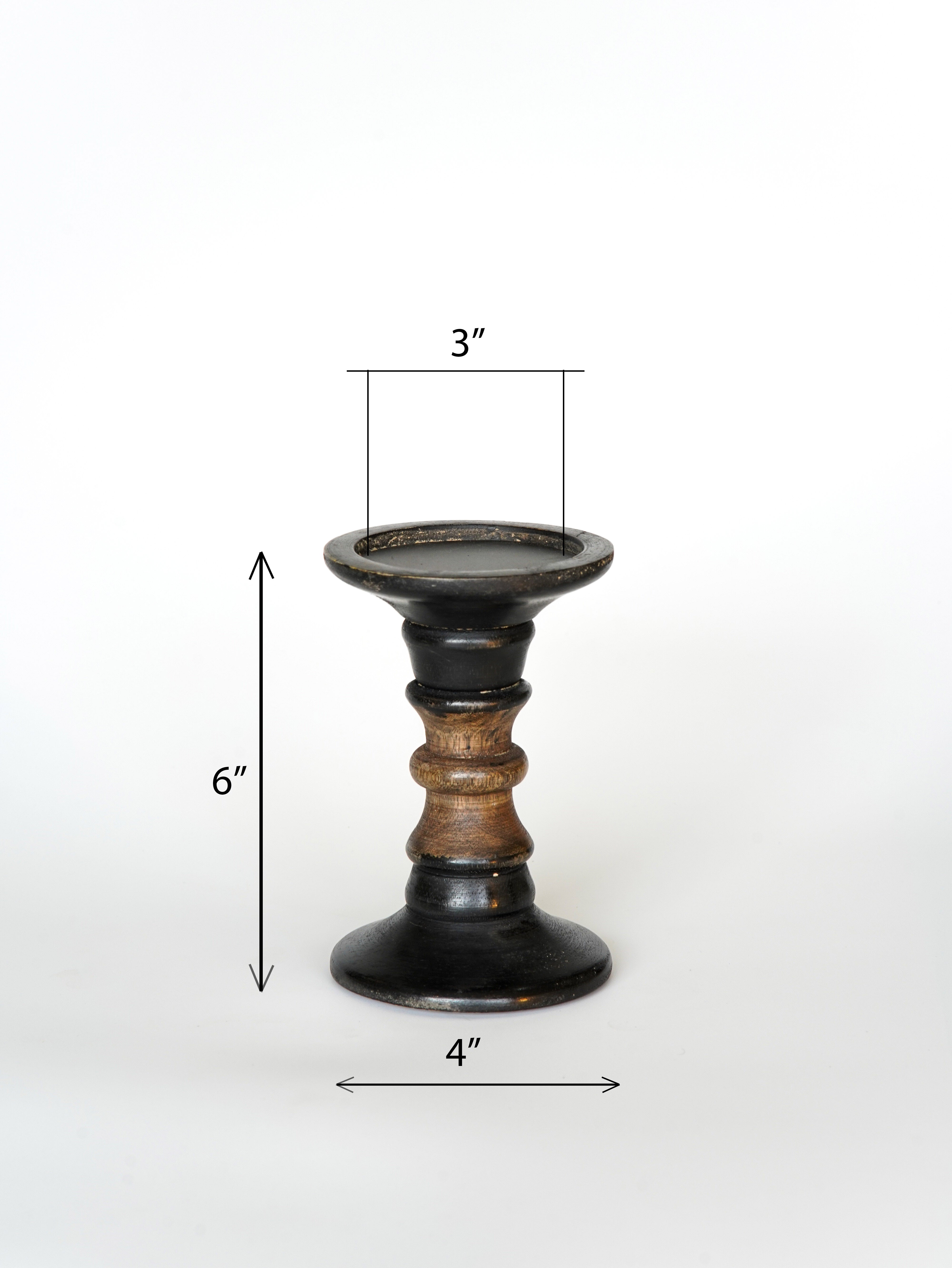 Duality Pillar Candle Holder