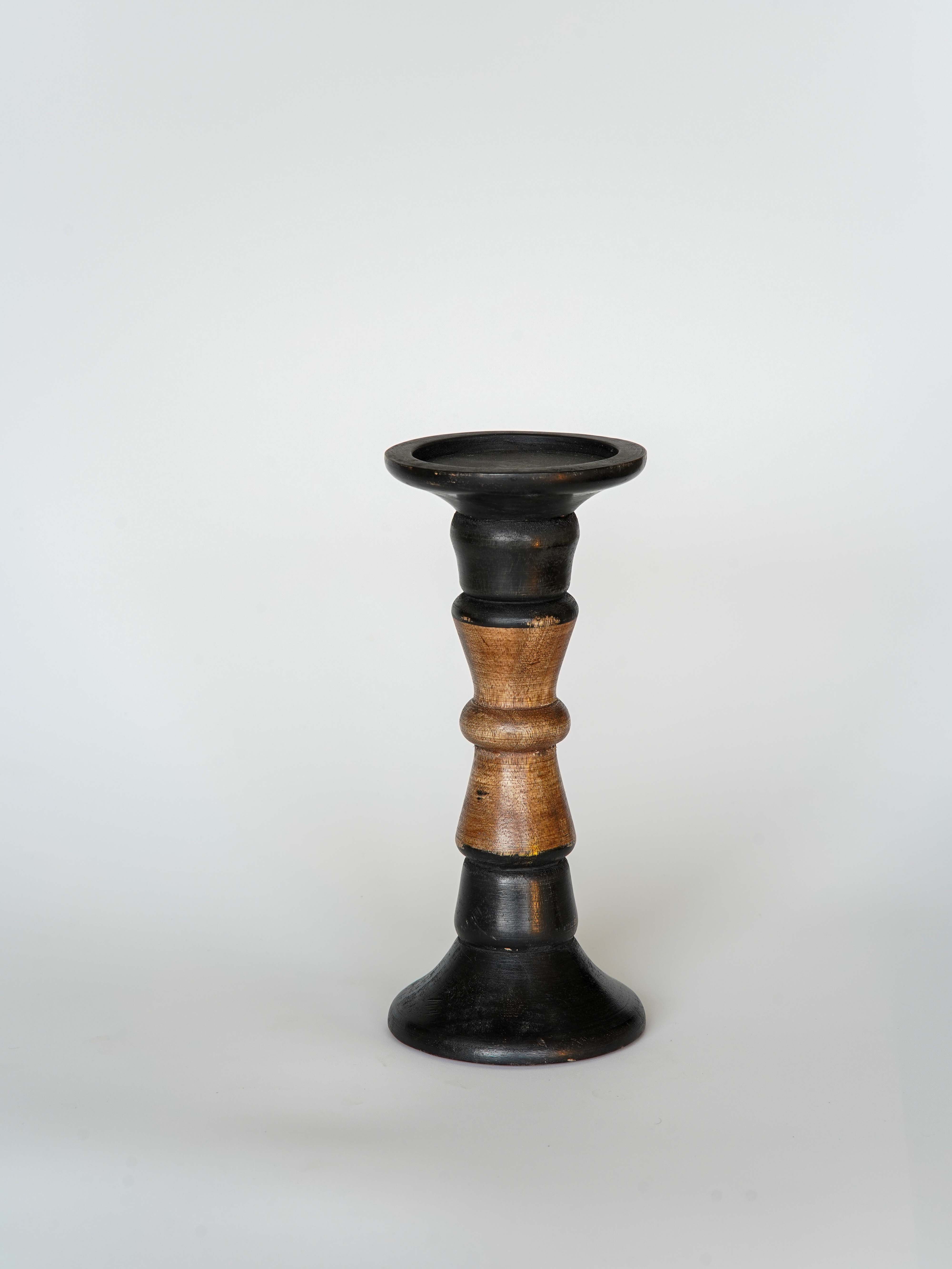 Duality Pillar Candle Holder