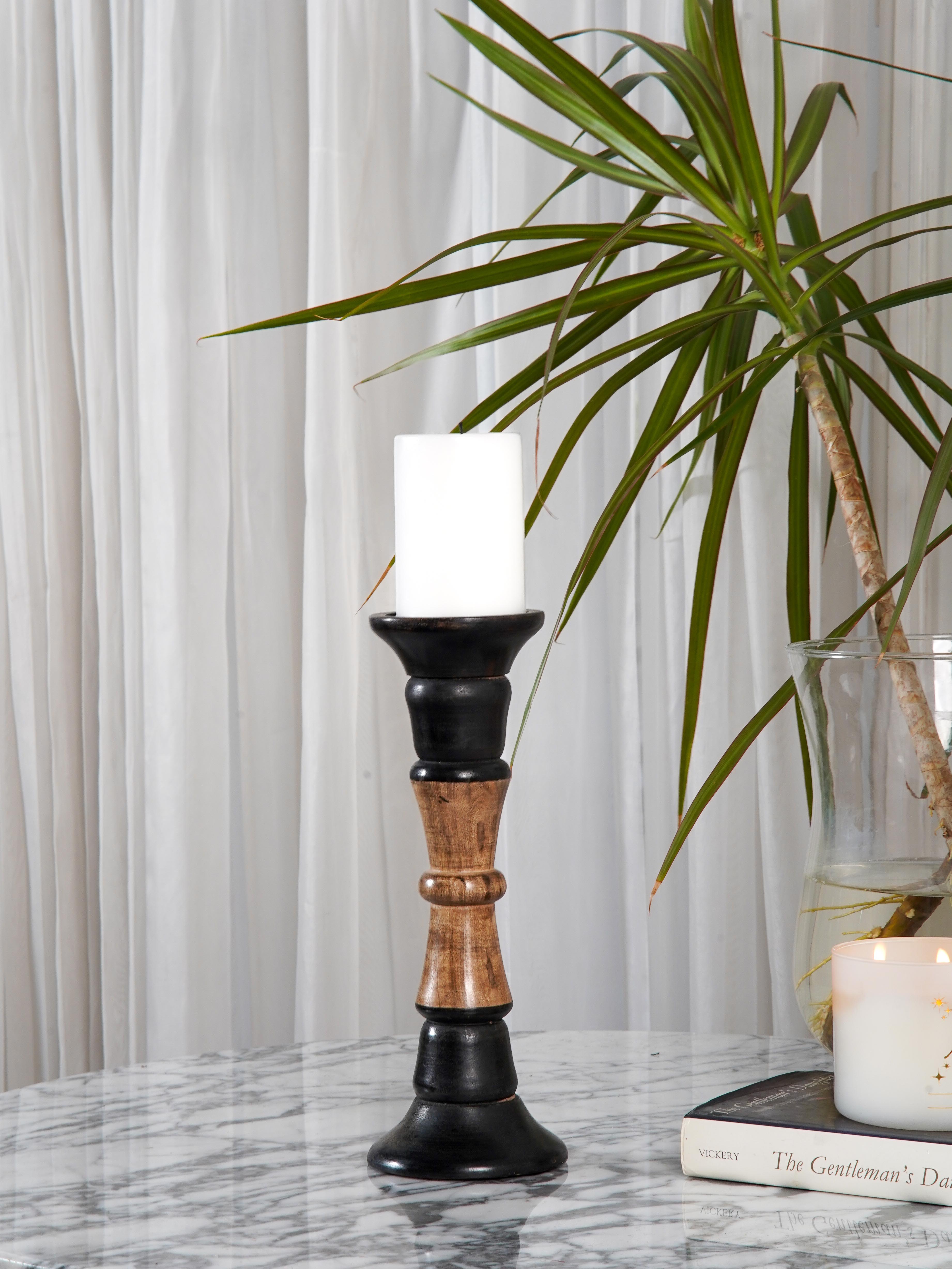 Duality Pillar Candle Holder