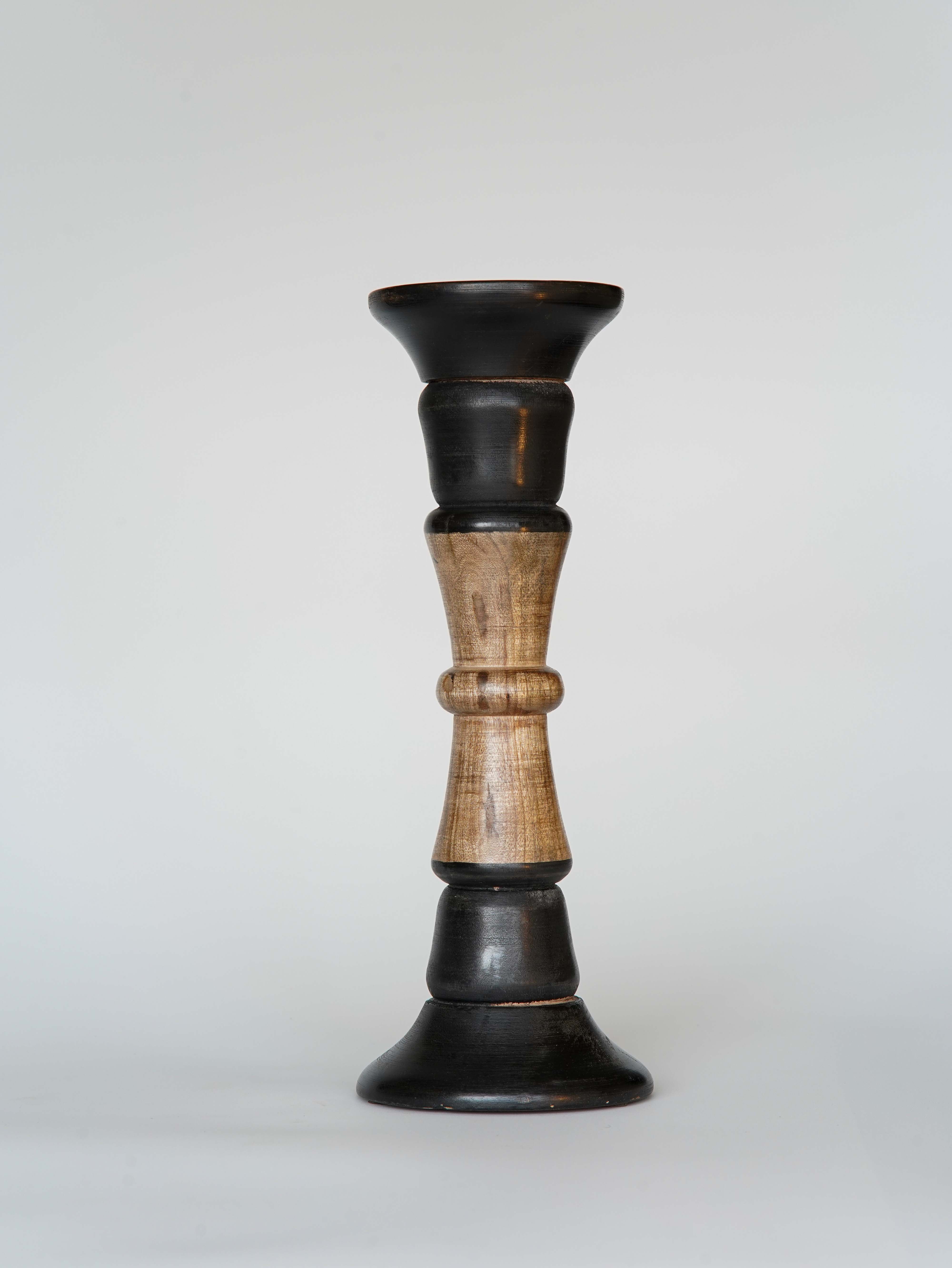 Duality Pillar Candle Holder
