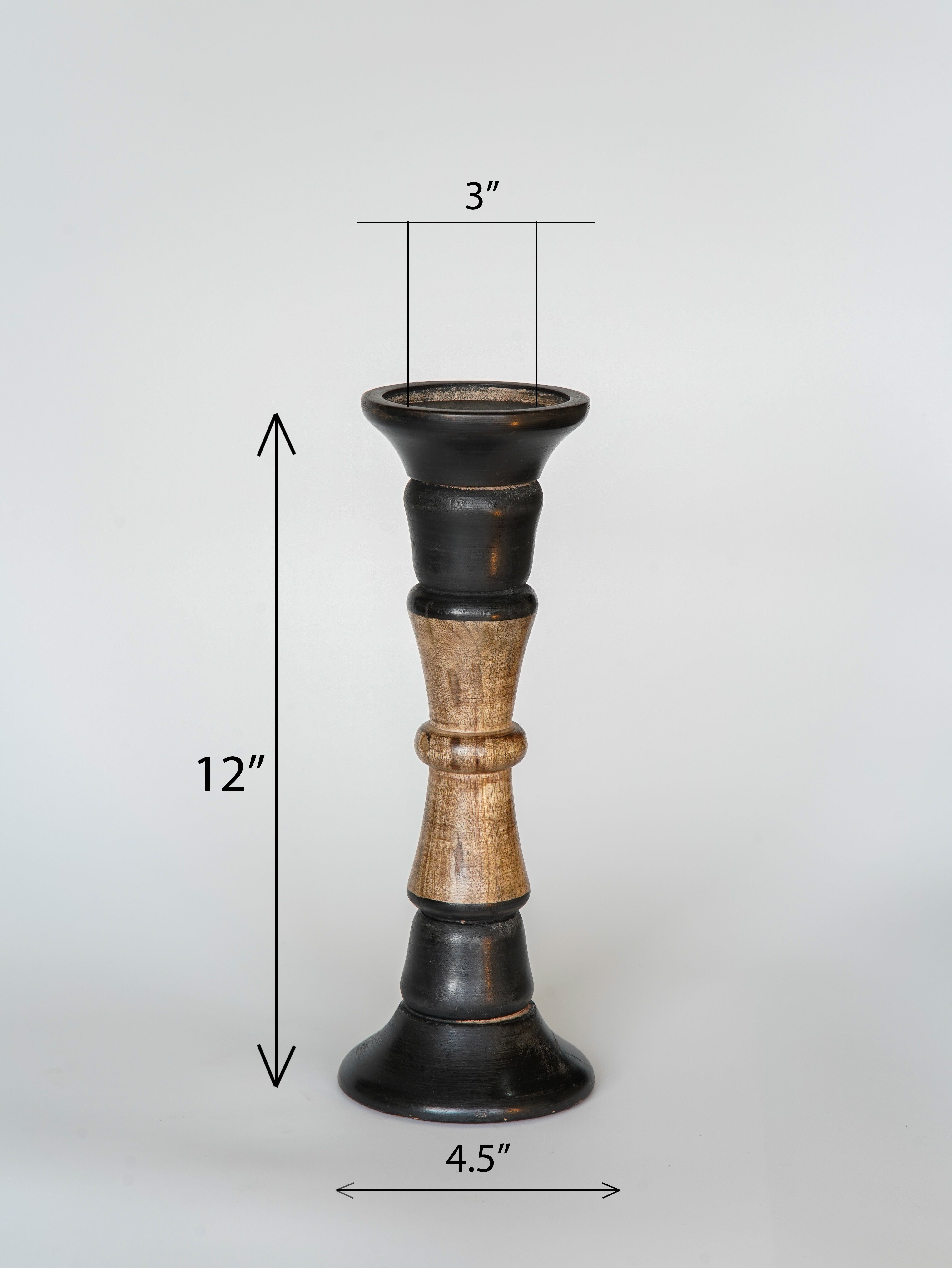 Duality Pillar Candle Holder