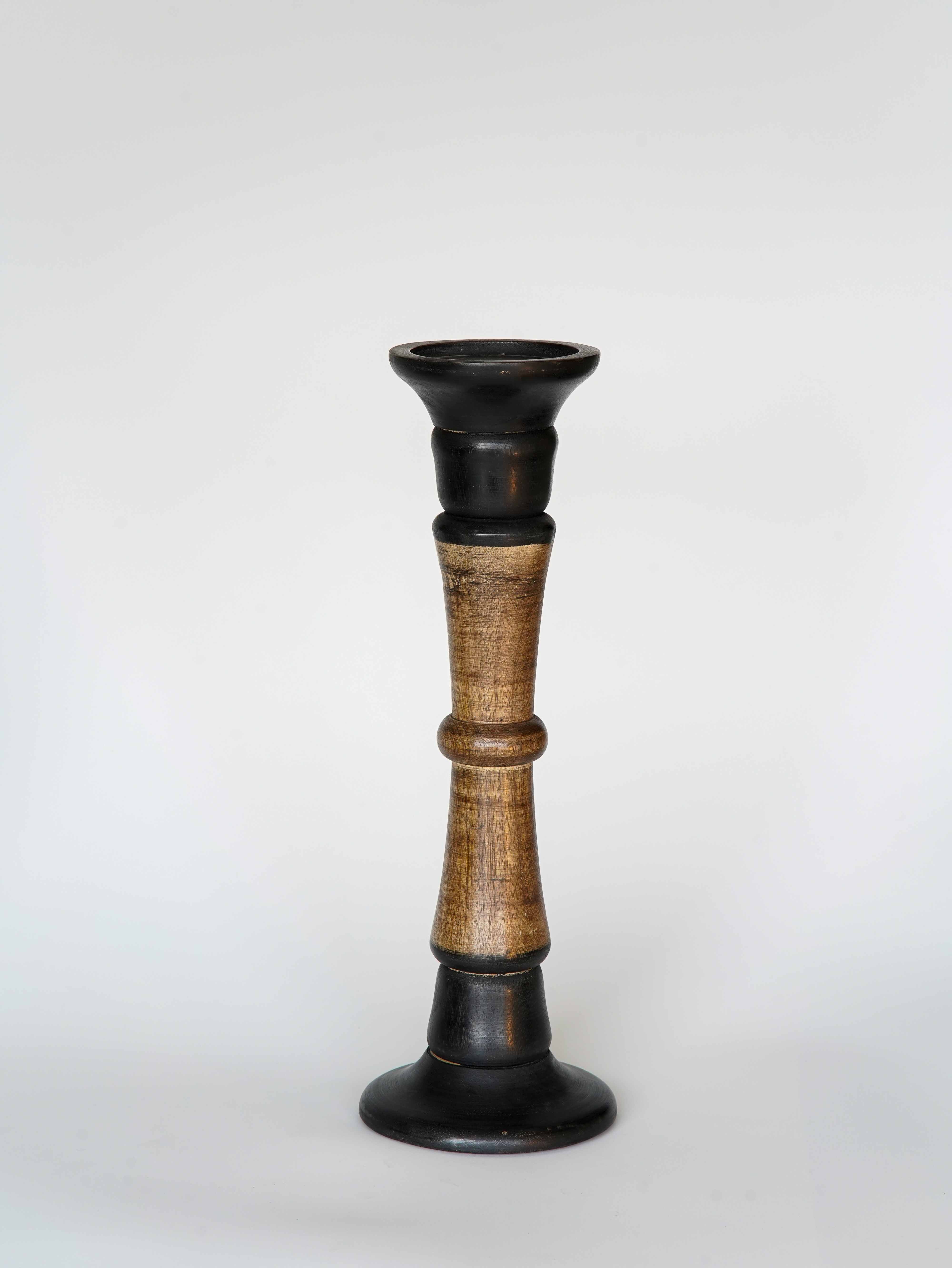 Duality Pillar Candle Holder