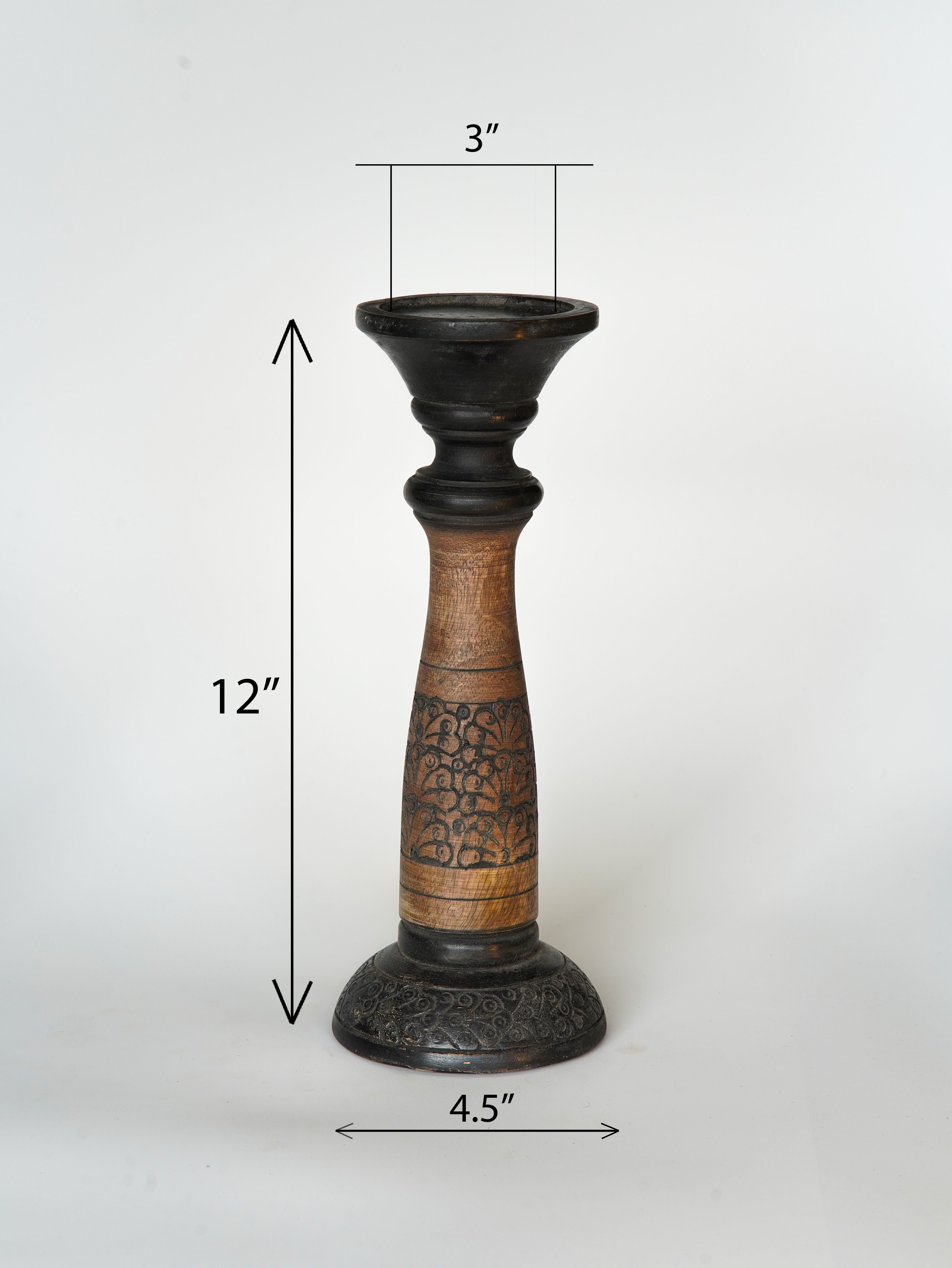 Mystique Pillar Candle Holder