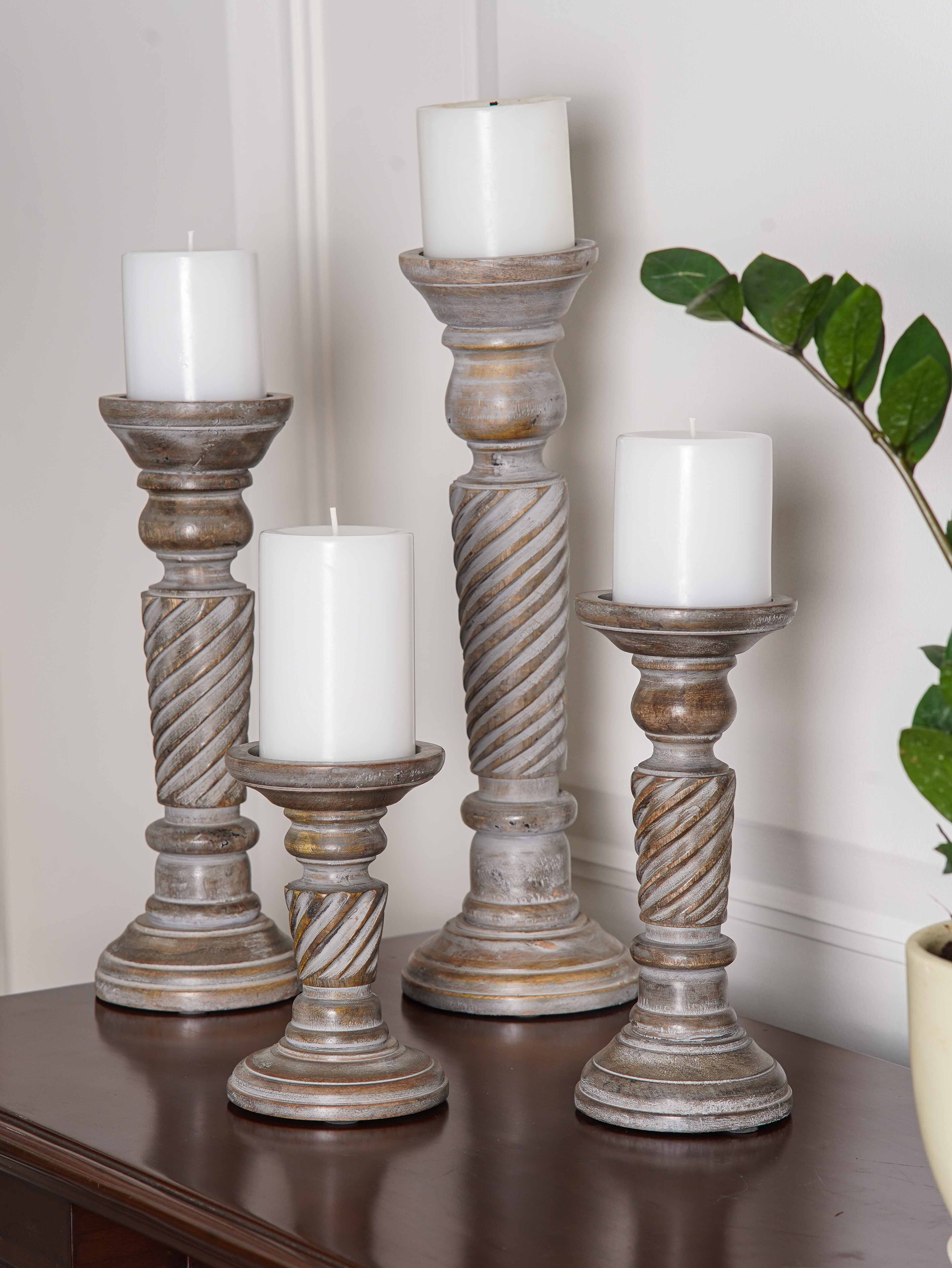 Helix Pillar Candle Holder