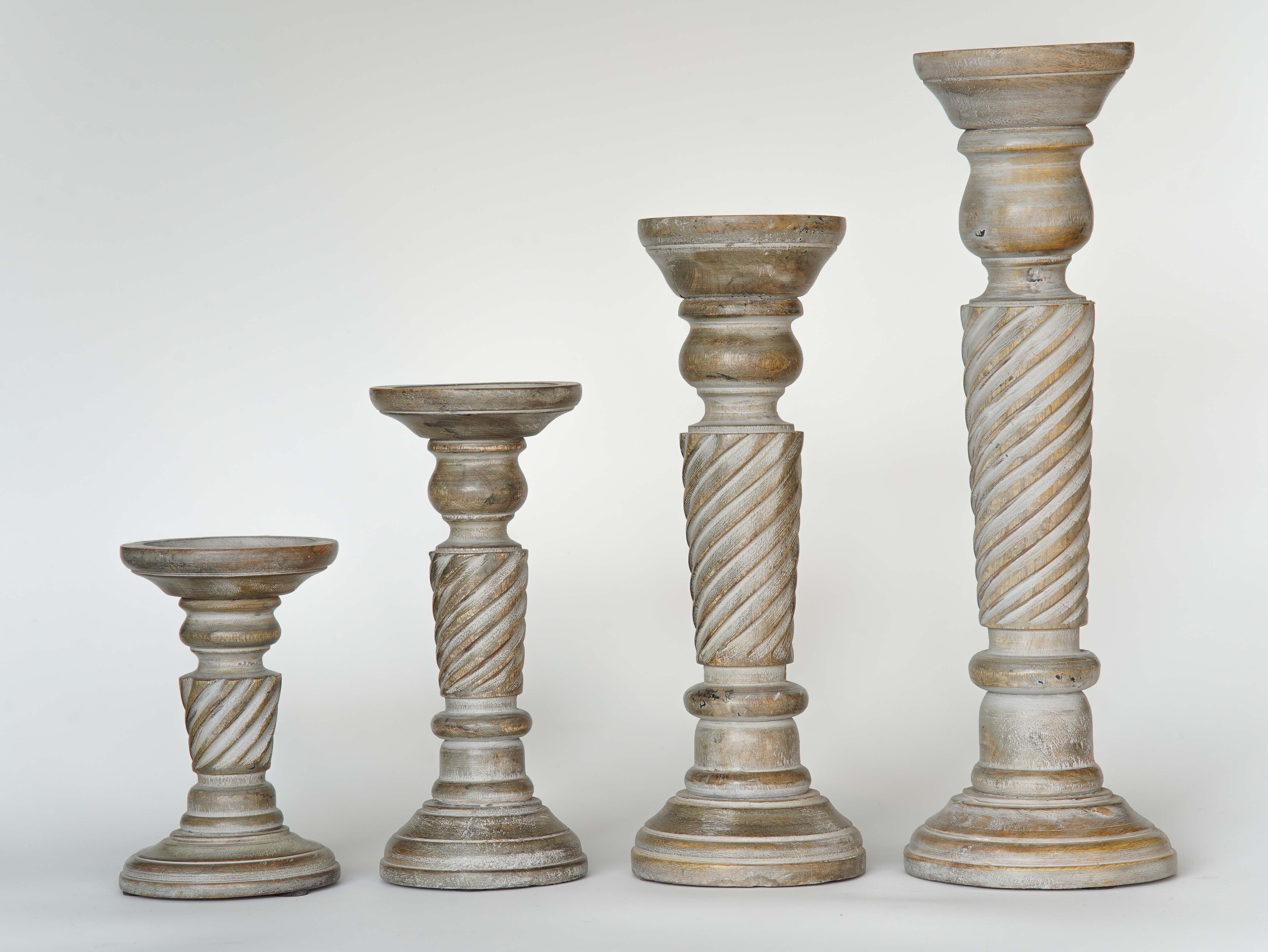 Helix Pillar Candle Holder