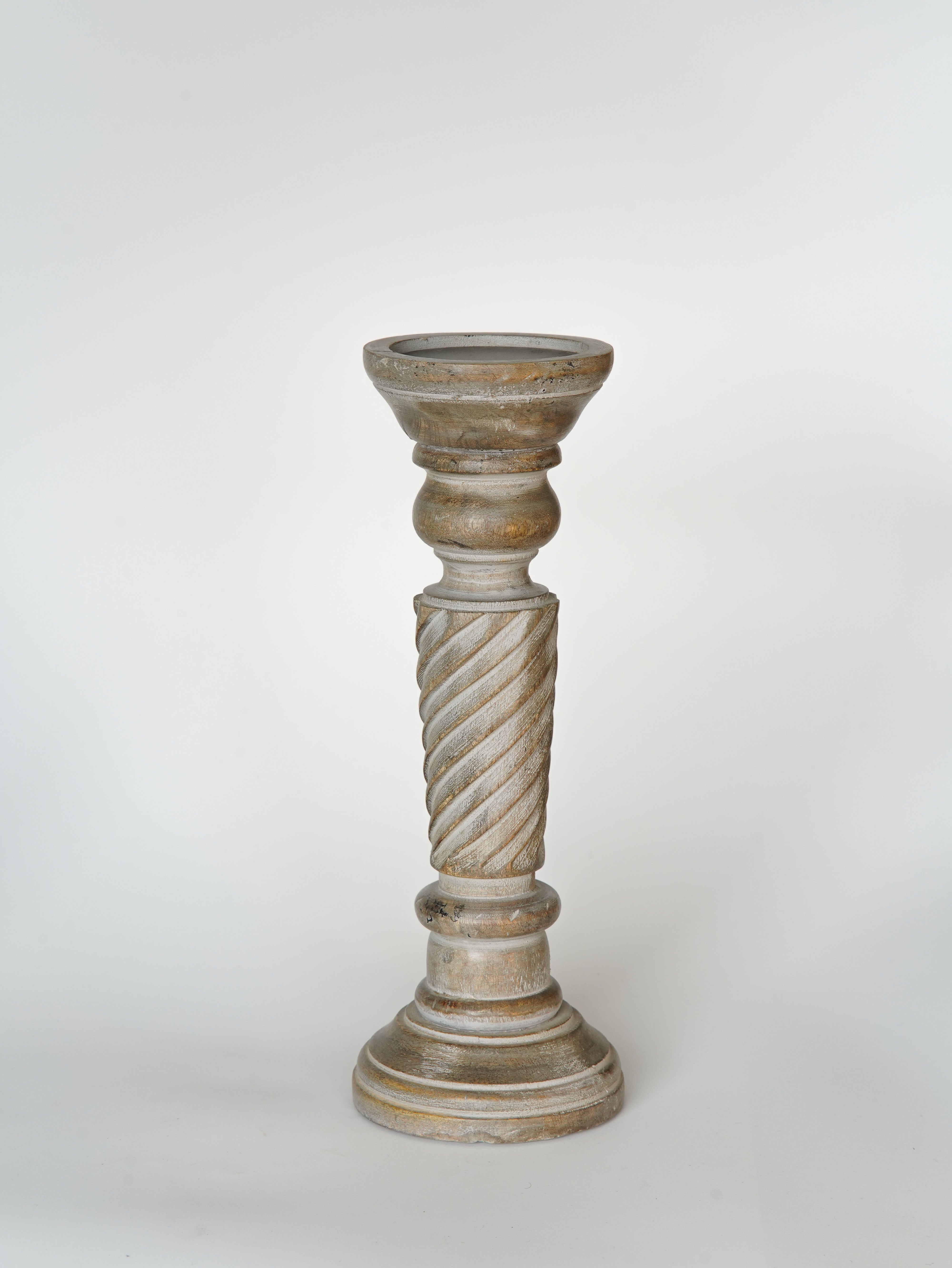 Helix Pillar Candle Holder