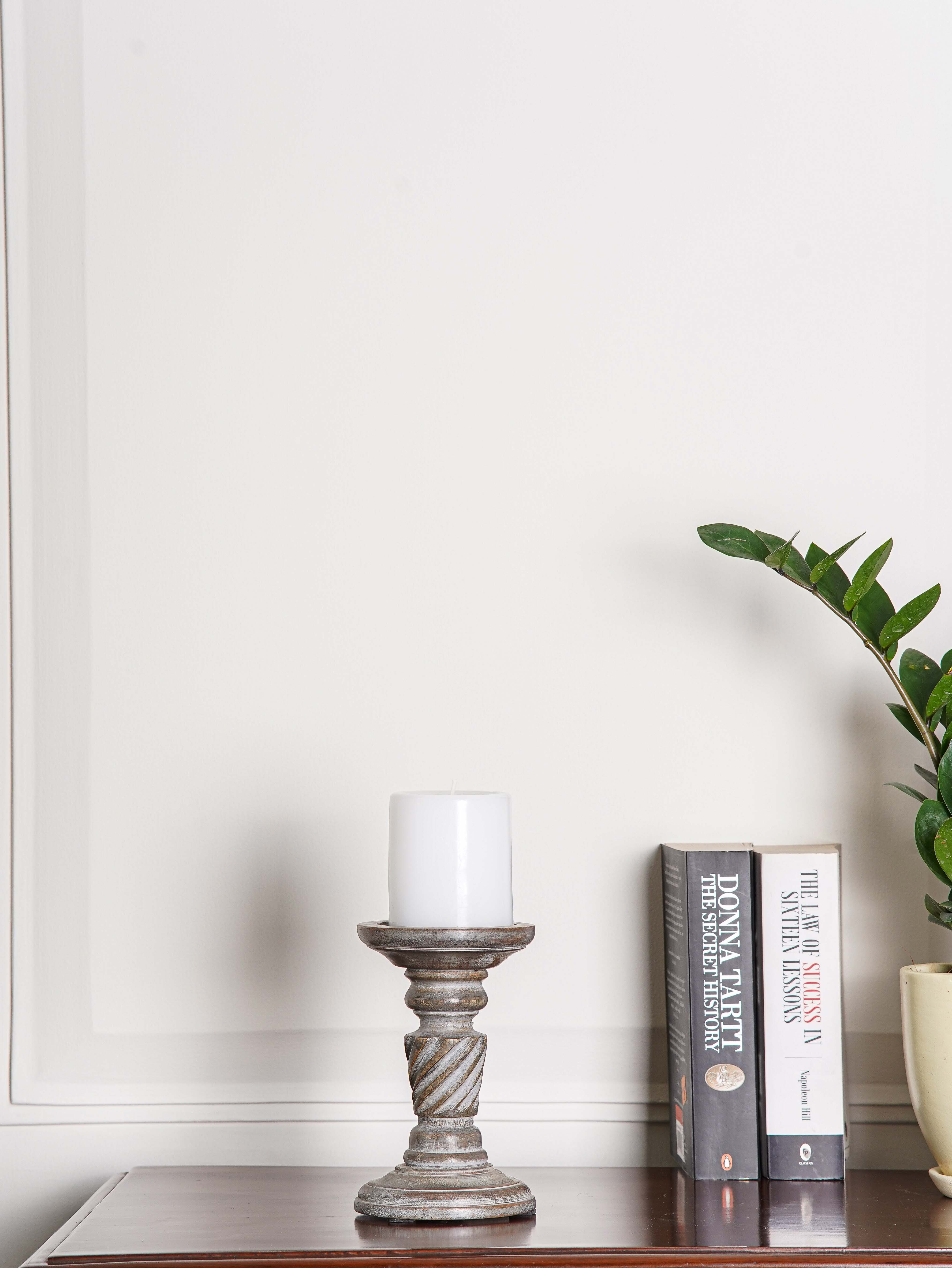 Helix Pillar Candle Holder