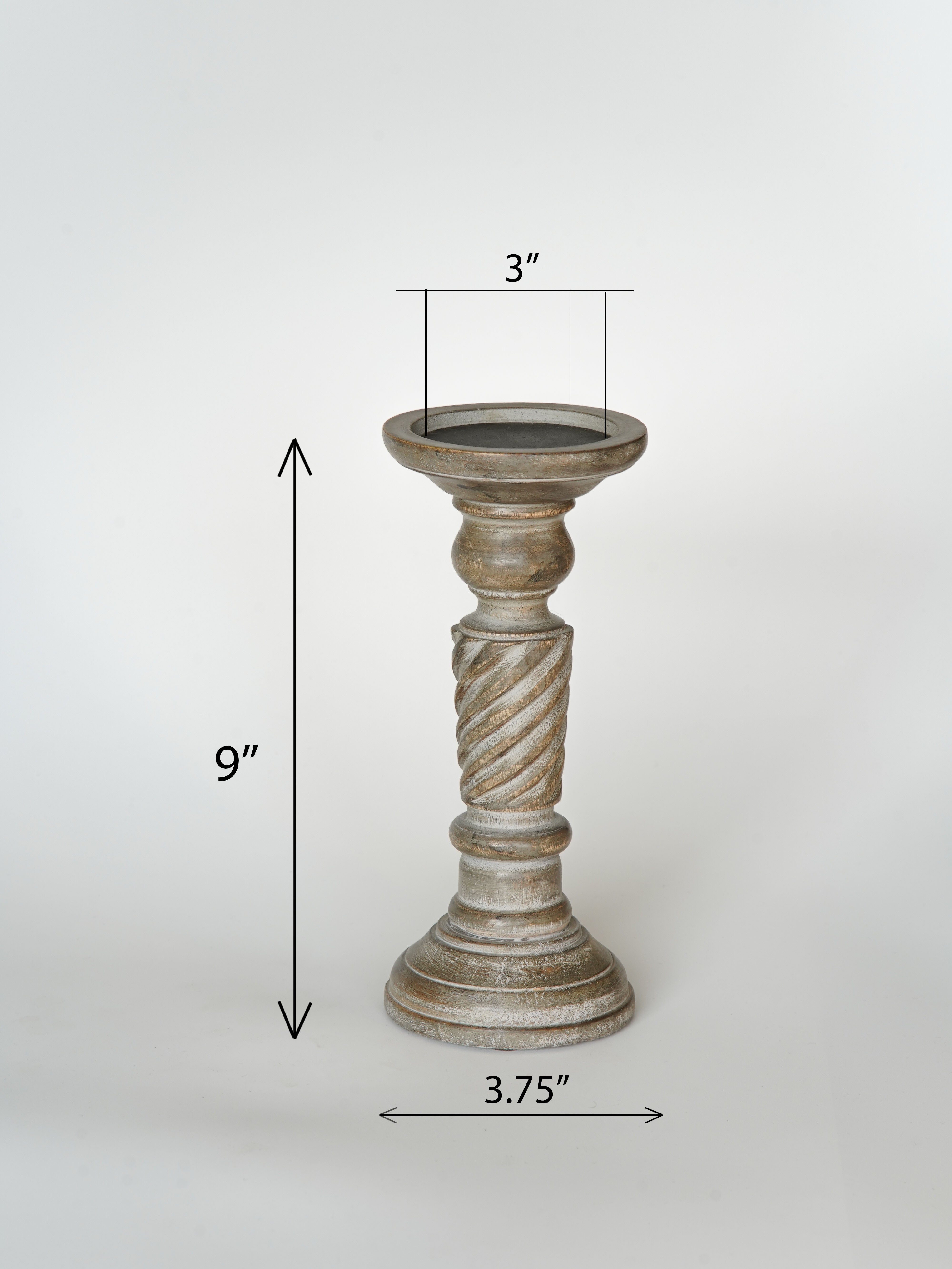 Helix Pillar Candle Holder