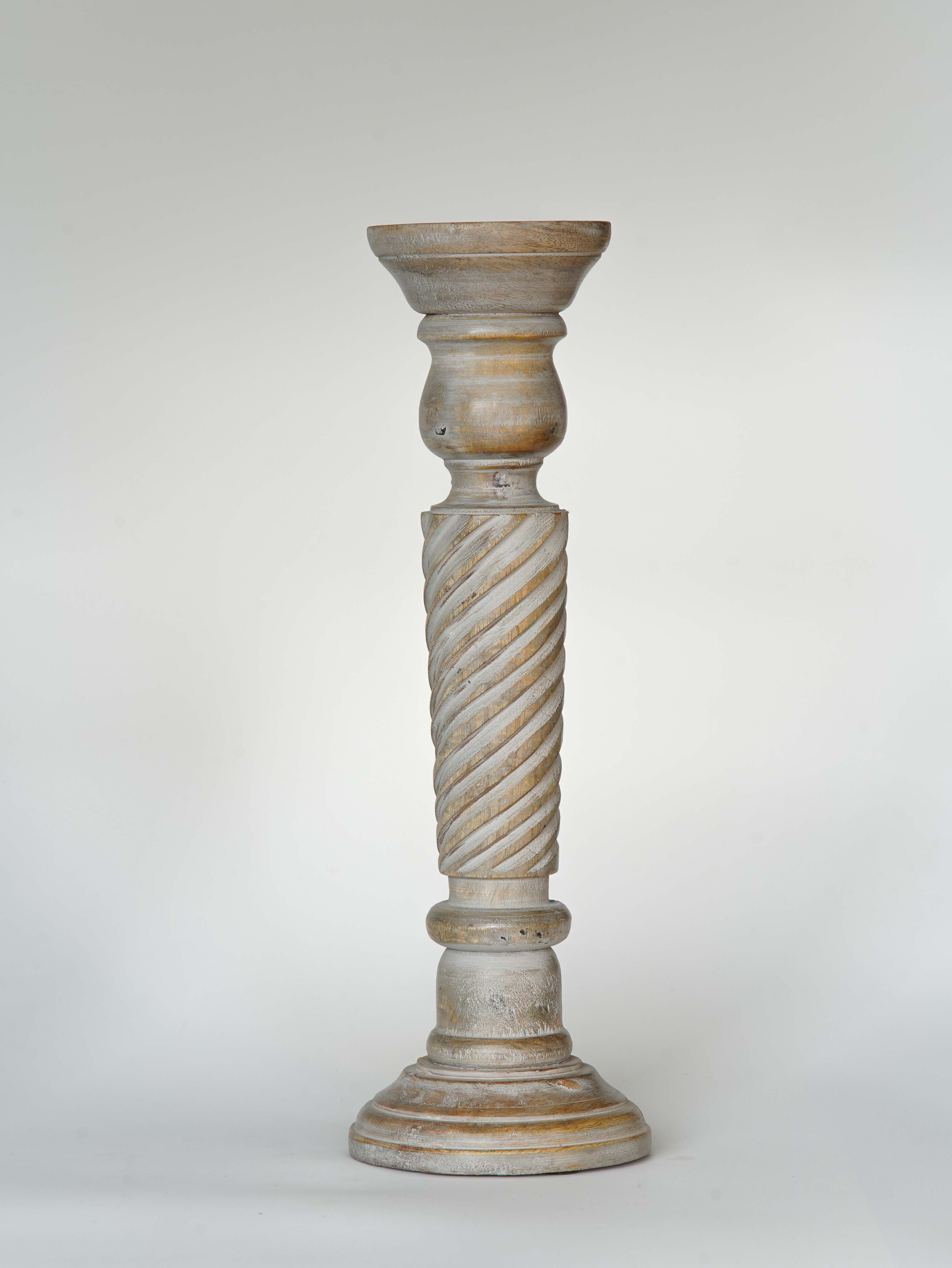 Helix Pillar Candle Holder