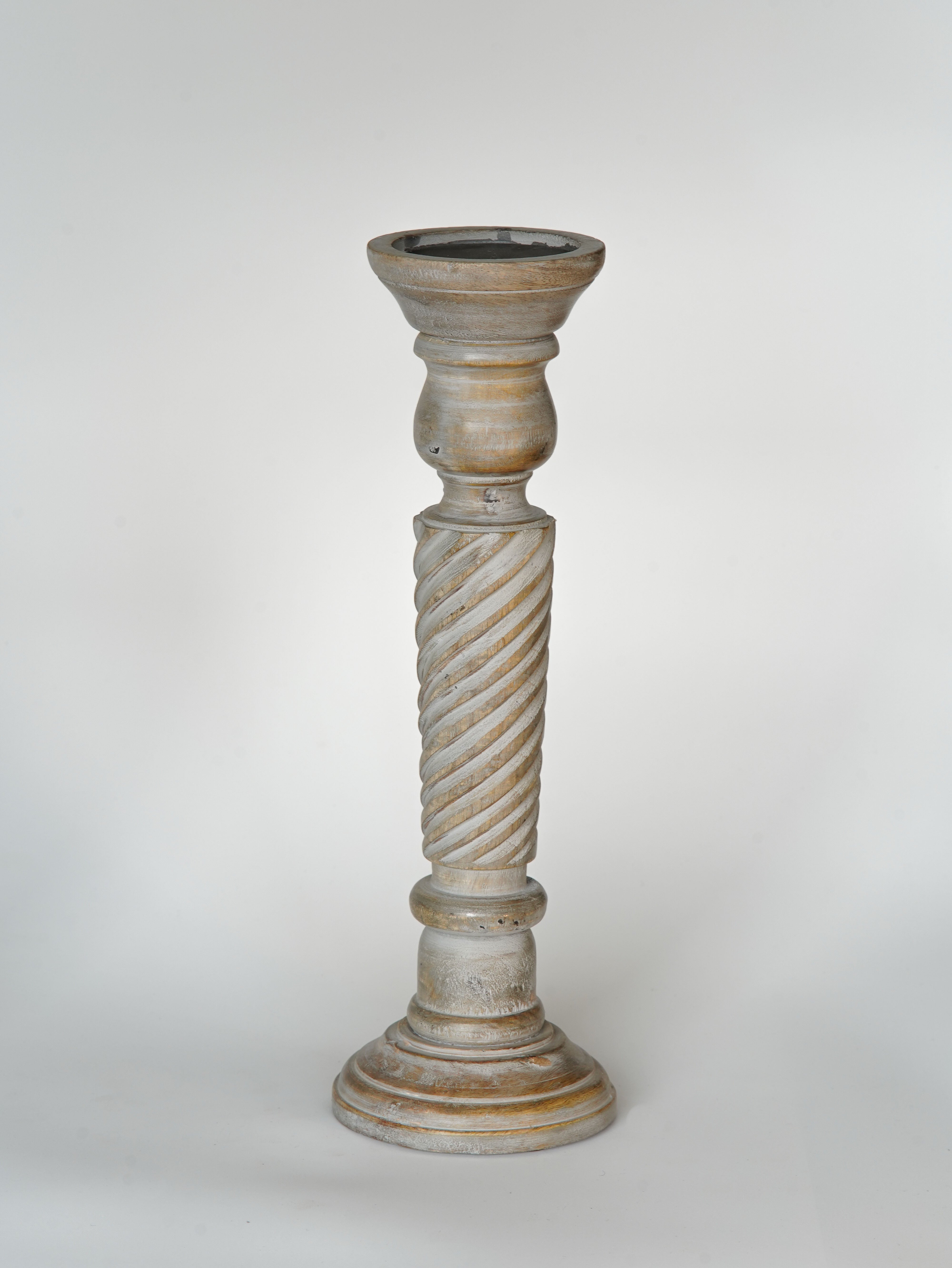 Helix Pillar Candle Holder