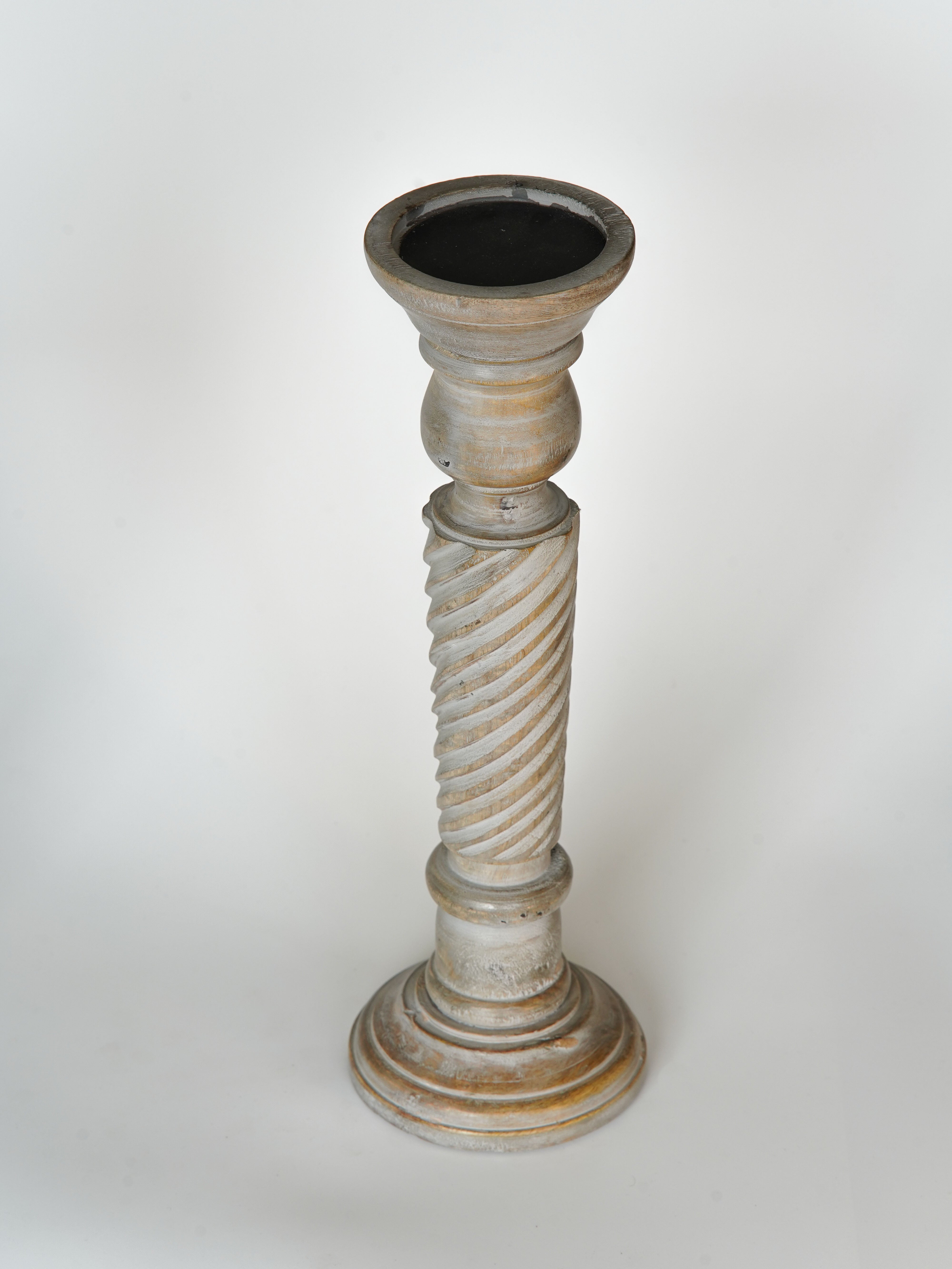 Helix Pillar Candle Holder