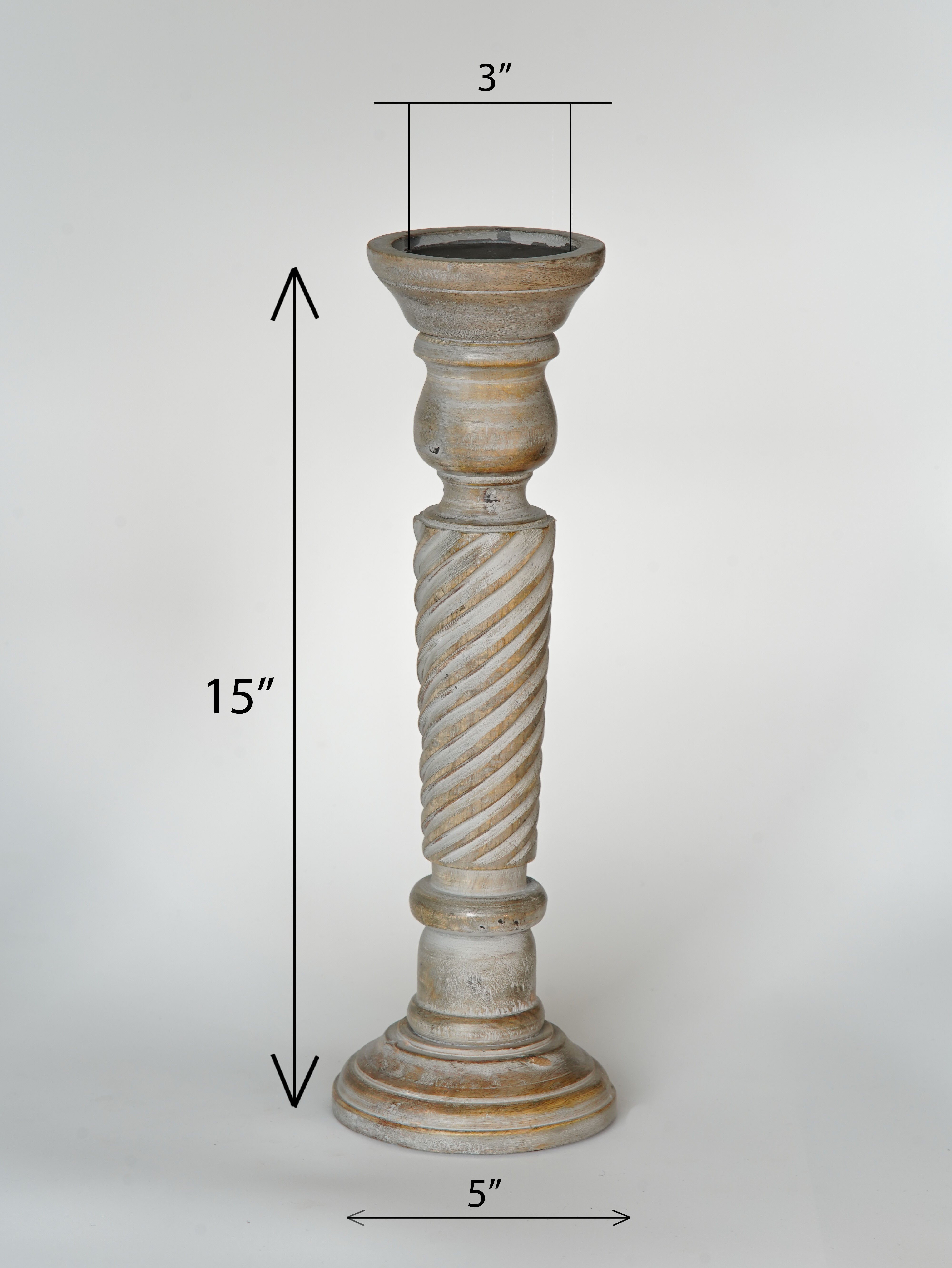 Helix Pillar Candle Holder