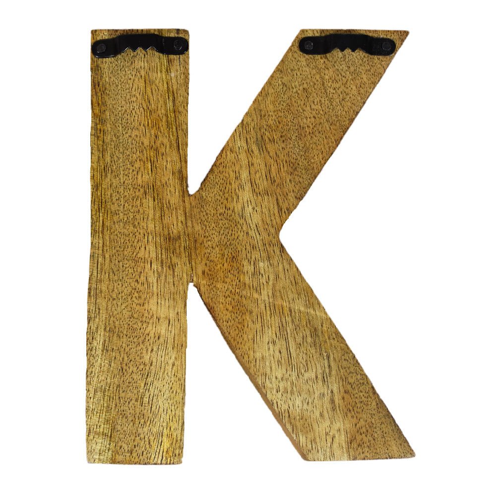 Wild Cheetah Print Mango Wood Letter Block - BBH HOMES LLC