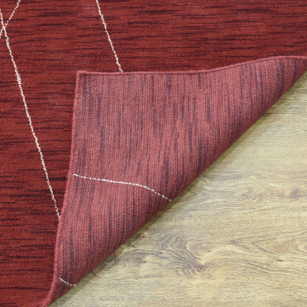 X Hand Knotted Wool Rug - BBH HOMES LLC