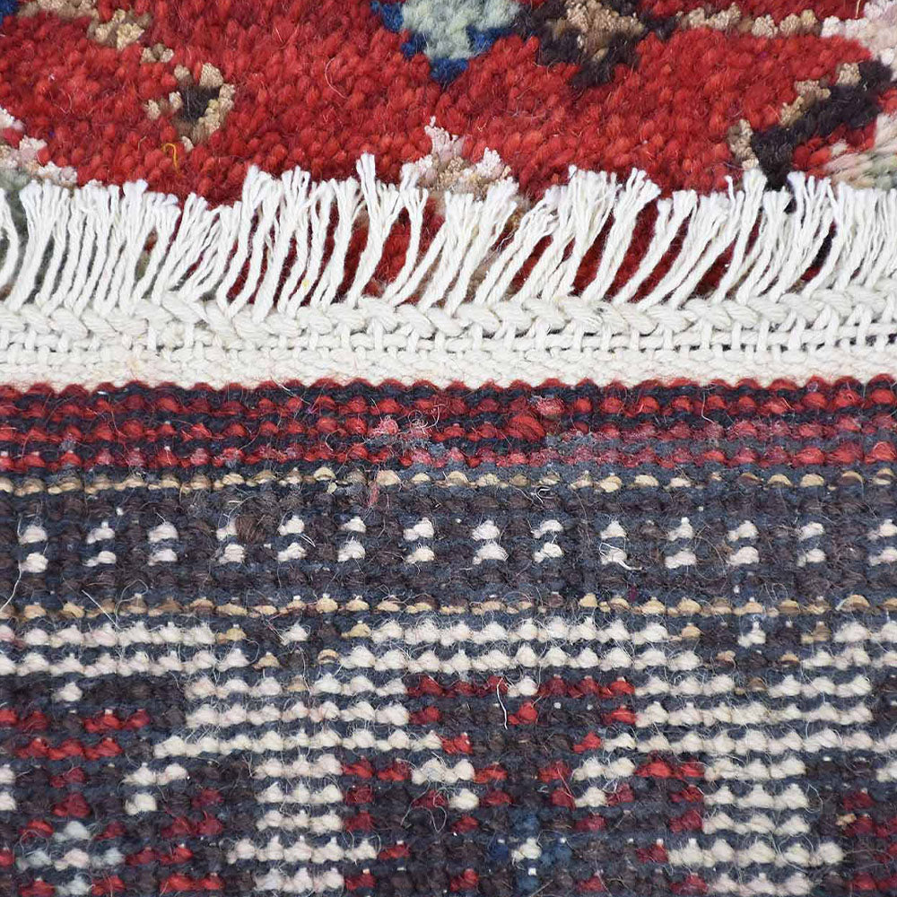 Nirjhar Hand Knotted Afghan Wool & Silk Rug