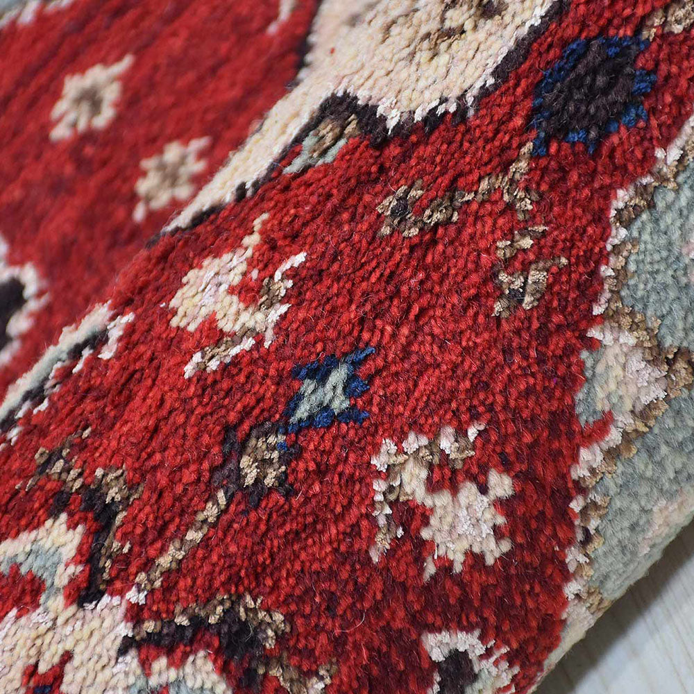 Nirjhar Hand Knotted Afghan Wool & Silk Rug