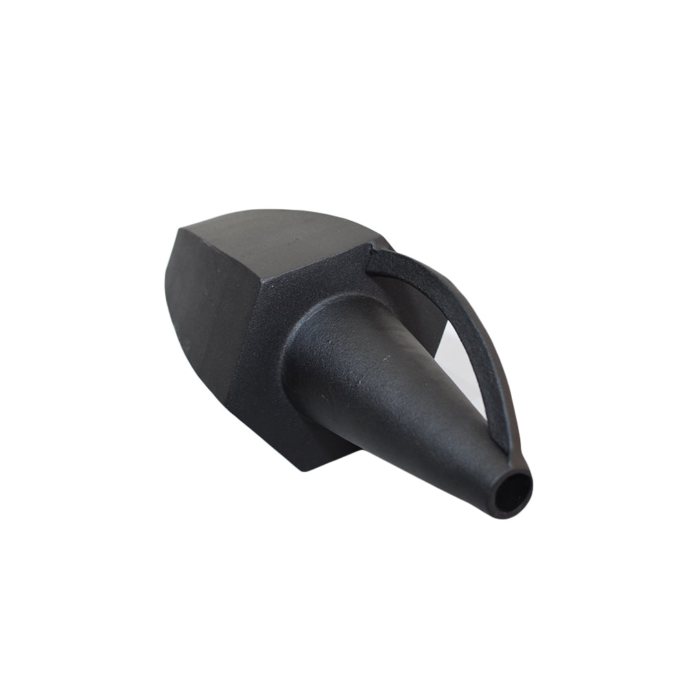 Eco-Friendly Handmade Aluminium Geometric Black Vase For Indoor & Outdoor Use